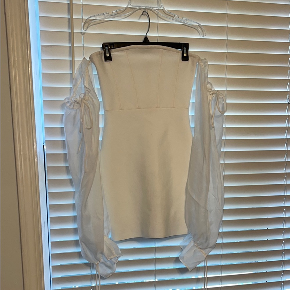 Off-Shoulder Mini Dress